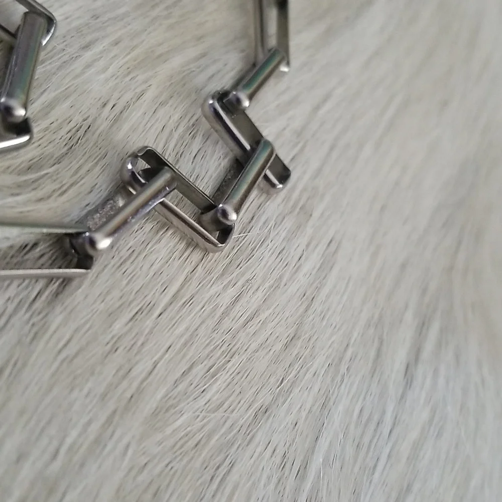 Square Paperclip Necklace - Picture 5 of 8